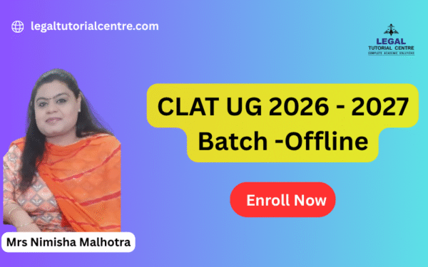 CLAT UG 2026 - 2027 Batch -Offline
